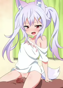 Page 46 of Mesugaki Kitsune Loli Kamisama ni Ecchi na Onegai ! - preview thumbnail