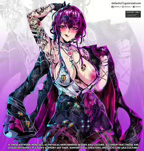 Page 24 of 2023 Kafka (Honkai Star rail) Gumroad rewards - preview thumbnail