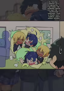 Page 13 of Otokonoko to xx No. 3 ~Kasshoku Inbi na Doukyuusei vs Seijitsu Karin na Seitokaichou~ - preview thumbnail