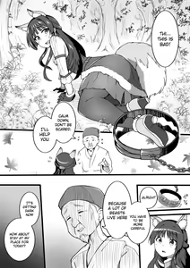 Wakai Kitsune to Tanetsuke no Okina | A young fox and a breeding old geezer — hentai manga cover on Fhentai