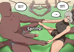 Page 3 of Bea's Spread-leg training in Aloha - preview thumbnail