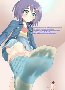 Page 17 of Chiisaku Natte Onnanoko ni Fumareru CG-shuu | A CG collection of getting smaller and being stepped on by a girl - preview thumbnail
