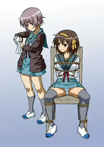 Suzumiya Haruhi no Koukishin - hentai manga cover image