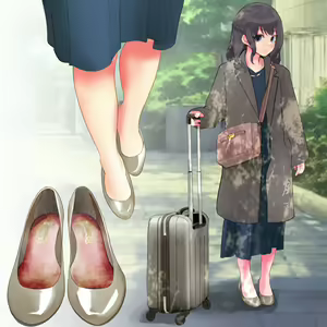 Page 34 of footfetish series - preview thumbnail