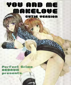 You and Me Make Love Cutie Version - hentai manga cover image