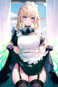 Page 2 of VSPO Aizawa Ema Maid - preview thumbnail
