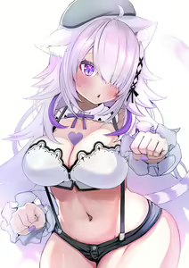 Page 2 of Nekomata Okayu Mekakure Long - preview thumbnail