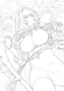 Page 3 of 惜蛇鳞凤羽（明日方舟霍尔海雅同人H) - preview thumbnail