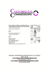 Page 30 of Onee-chan wa Boku yori Dekachin no Tomodachi no Kata ga Suki mitai desu - preview thumbnail