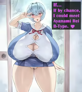 Moshimo Ayanami Rei B-type to Deaetara.. | IF... If by chance I could meet with Ayanami Rei B-Type. — hentai manga cover on Fhentai