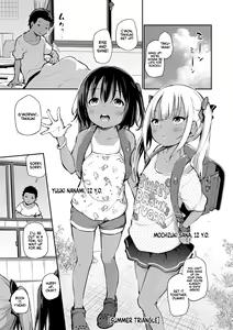 Manatsu no Triangle | Summer Triangle (decensored) — hentai manga cover on Fhentai