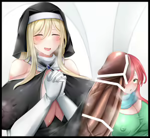Futanari Sister-sama to Boukensha-chan no Ecchi na Ichinichi — hentai manga cover on Fhentai