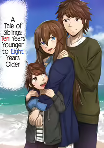 Kyoudai no Toshi no Sa ga 10-sai Kara 8-sai ni Naru Hanashi  | A Tale of Siblings: Ten Years Younger to Eight Years Older — hentai manga cover on Fhentai