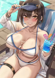 Page 3 of Mizugi Semi-short-chan Porori - preview thumbnail