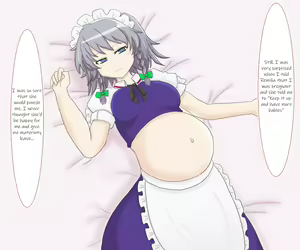 Page 24 of Sakuya-san ni Fudeoroshi de Tanetsuke | Impregnating Sakuya-san the first time you mated. - preview thumbnail