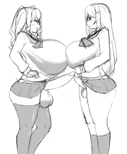 Gyaru VS Seiso-chan to iu Mousou — hentai manga cover on Fhentai