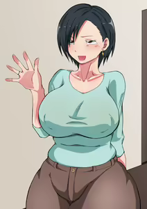 Page 7 of Boku no Mobugao Obasan ga Erosugite - preview thumbnail