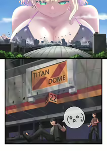 Page 8 of Giantess Kurumi no Ah - AI Upscaled - preview thumbnail