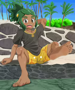 Page 32 of Pokemon Sun and Moon yori Hau - preview thumbnail