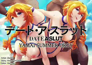 Date A Slut Yamai Summer Orgy — hentai manga cover on Fhentai