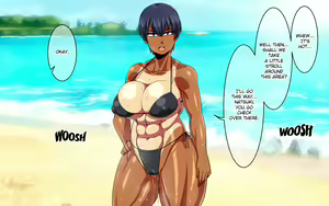 Page 476 of Kasshoku Musume Natsuki-chan ~Tokonatsu no Kotou Hen~ | Tanned Girl Natsuki ~ Eternal Summer Island Edition ~ - preview thumbnail