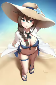 Page 3 of Swimsuit Shigure - preview thumbnail