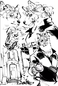 Page 37 of Wolf & Bear & Cafe // Fox & Tiger & Cup Noodles - preview thumbnail