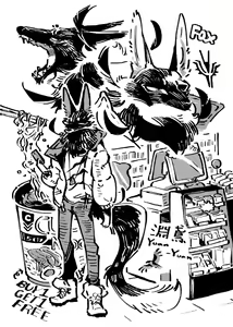 Page 71 of Wolf & Bear & Cafe // Fox & Tiger & Cup Noodles - preview thumbnail