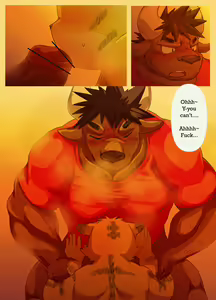 Page 21 of Muscular Bull Teacher & Chubby Tiger Student 1 - preview thumbnail