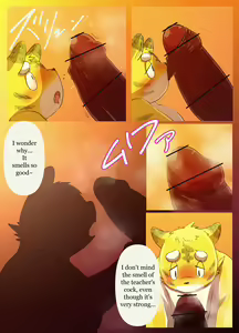 Page 23 of Muscular Bull Teacher & Chubby Tiger Student 1 - preview thumbnail