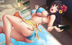 Page 305 of Kanojo to Charao to Manatsu no Arbeit - preview thumbnail