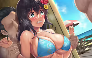 Page 399 of Kanojo to Charao to Manatsu no Arbeit - preview thumbnail