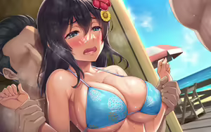 Page 401 of Kanojo to Charao to Manatsu no Arbeit - preview thumbnail