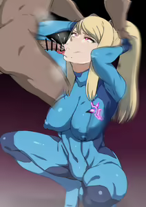 Page 19 of Sennou Sarete Oshaburi Shichau Samus-san - preview thumbnail