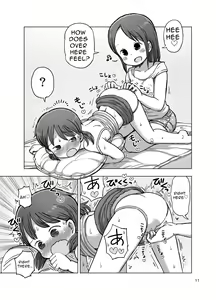 Page 10 of Massage-chuu ni Jirasarete Kossori Onanie Shichau Manga - preview thumbnail