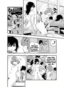 Page 24 of Jikken o Shiyou. Classmate ni Barenai-you ni Hadaka de Jugyou o Ukeru!? | Let's do an experiment. Can we take lessons naked without our classmates discovering us...? - preview thumbnail