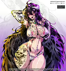 Page 17 of 2023 Albedo Overlord Gumroad Rewards - preview thumbnail