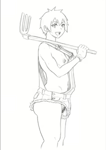 Page 227 of Zenryoku Ana Musume - Full Thrust! Hole-Maiden + Character  Rough Illust - preview thumbnail