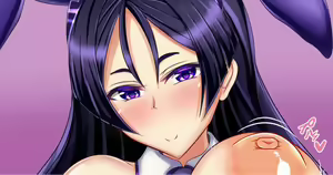 Raikou Mama ga Bunny Fuku de Paizuri shite kureru you desu — hentai manga cover on Fhentai