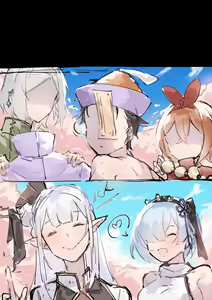 Page 16 of Emilia, Rem and Subaru futanari - preview thumbnail