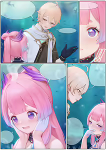 Page 6 of Flustered Kokomi - preview thumbnail
