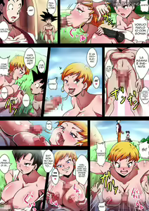 Page 11 of Doero de Bitch na Kanojo-tachi to Namahame Yarihoudai! | Gohan e Videl vs Eresa e Goten - preview thumbnail
