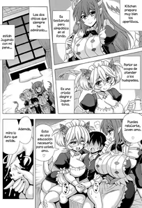 Page 3 of Dotei Bocchan to Dragon Maid no Fudeoroshi | El joven amo y las sirvientes traviesas - preview thumbnail