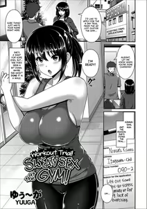 Taiken Sounyuu! Gym de Asedaku SEX! | Workout Trial! Sweaty Sex at the Gym! — hentai manga cover on Fhentai