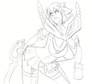Page 1381 of Kill La Kill Collection - preview thumbnail