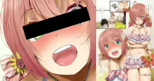 Atarashiku Mizugi o Katta mono no Kafuku ga Ki ni Naru HonHima ga Diet to Damasarete Nando mo Nama Nakadashi SEX o shite Harami Yokei ni Onaka Pokkori Sasechau Muchi Situ — hentai manga cover on Fhentai