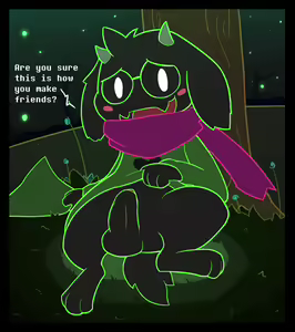Page 1405 of Deltarune Collection - preview thumbnail