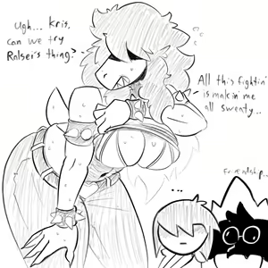 Page 1410 of Deltarune Collection - preview thumbnail