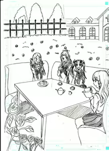 Page 323 of Bounyuu Kissa Homare Shiriizu - preview thumbnail