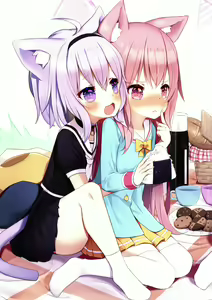 Page 4 of Fumizuki-chan Kisaragi-chan Zutto Issho! - preview thumbnail